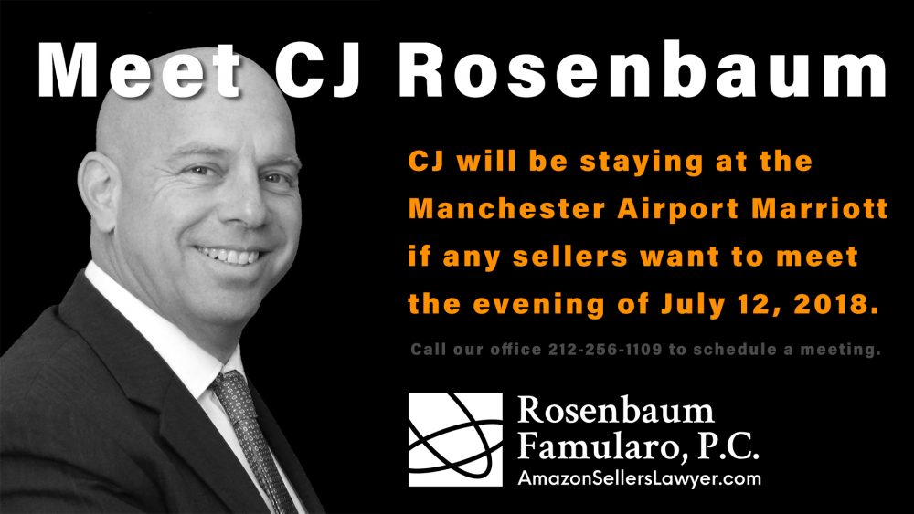 Meet with CJ Rosenbaum July 12, 2018 in Manchester